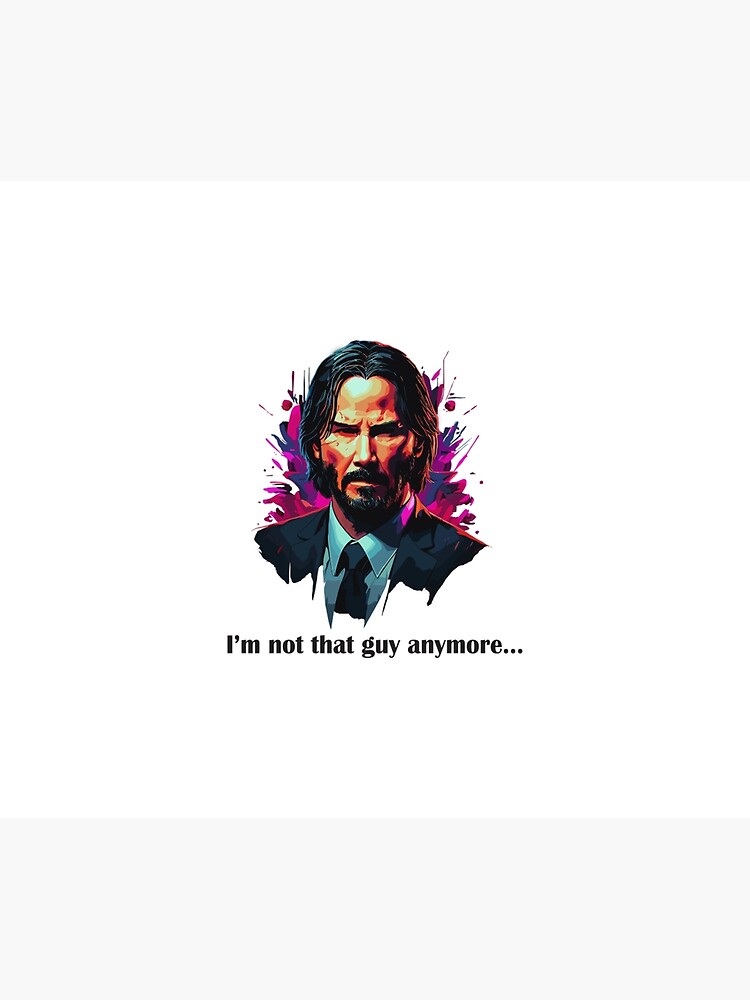 John Wick Not That Guy Anymore Tapestry - Image 2