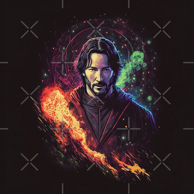 Keanu Reeves Magician Tote Bag - Image 2