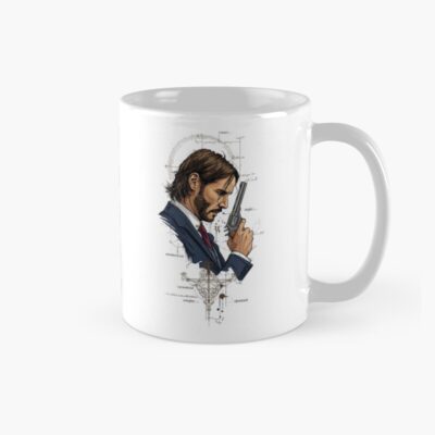 John Wick Handgun Mug