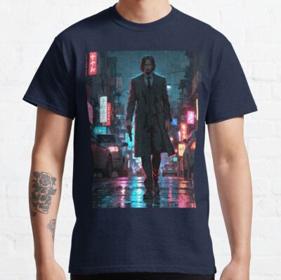 John Wick Anime Style Fan Art T-Shirt