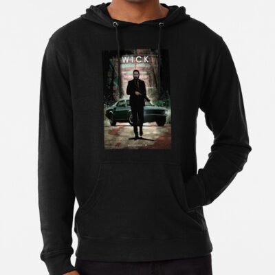 Wick Man Black Danger Hoodie