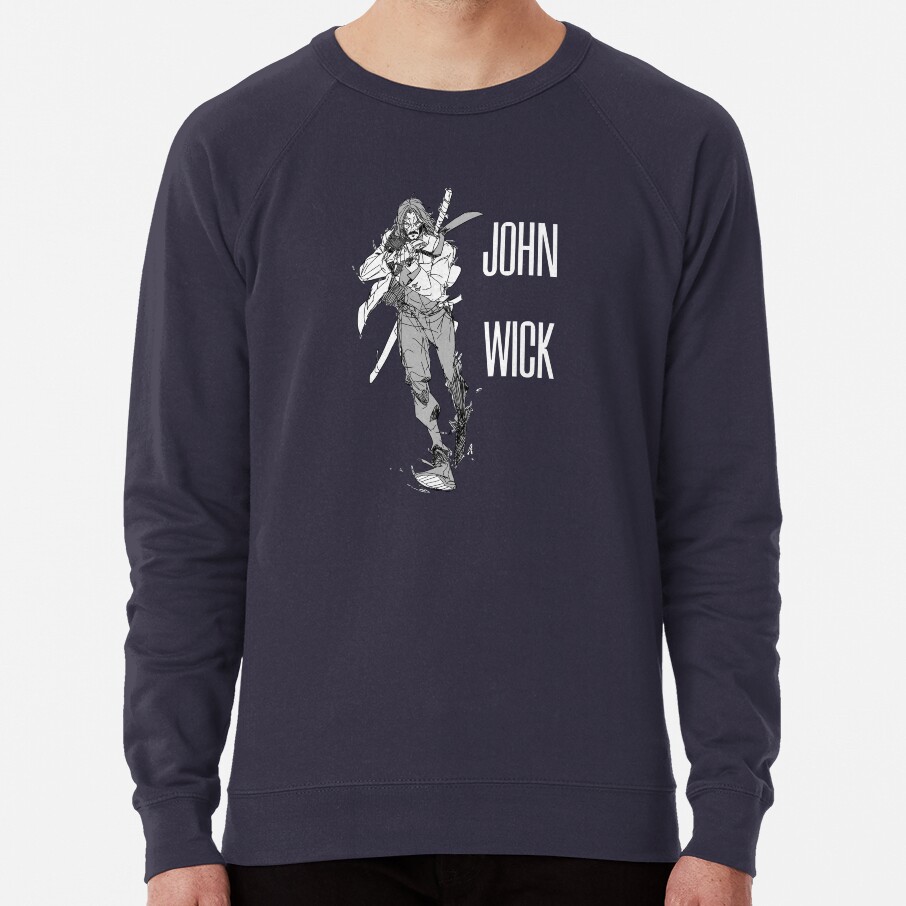John Wick Anime Logo Sweatshirt - Image 5