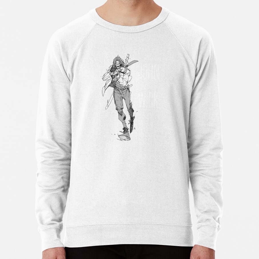 John Wick Anime Logo Sweatshirt - Image 3