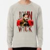 ssrcolightweight sweatshirtmensoatmeal heatherfrontsquare productx1000 bgf8f8f8 4 - John Wick Merch