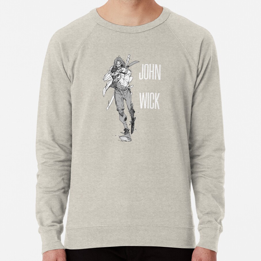 John Wick Anime Logo Sweatshirt - Image 4