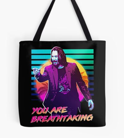 You Are Breathtaking Keanu Reeves Tote Bag