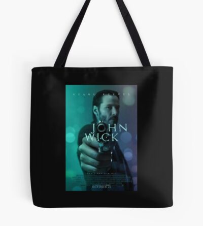 John Wick Action Movie Po Tote Bag