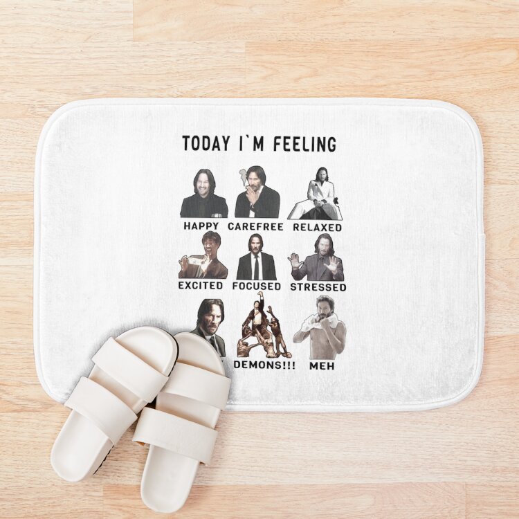 John Wick Funny Feelings Bath Mat - Image 3