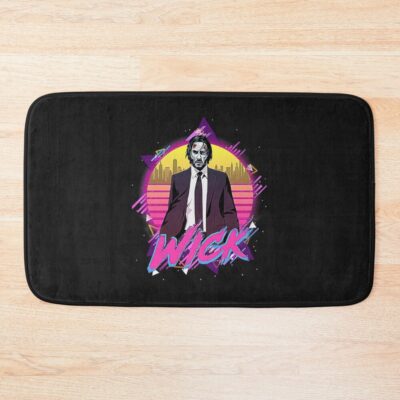 John Wick Retr Perfect Gift Bath Mat