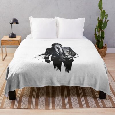 John Wick Minimal Throw Blanket