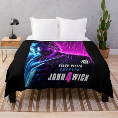 De John Wick Throw Blanket