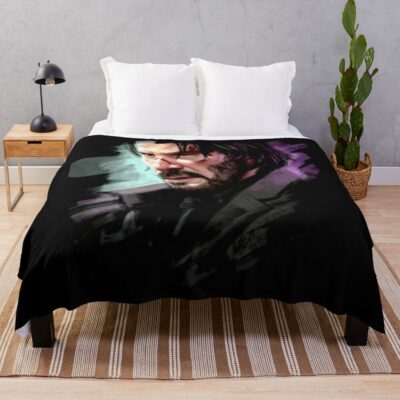 J Wick Brave 16 Throw Blanket