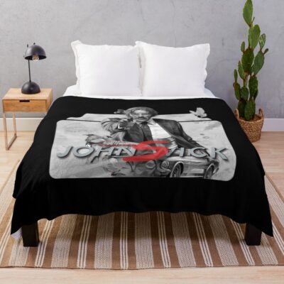 John Wick Chapter 5 Throw Blanket