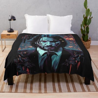 John Wick 4 Throw Blanket