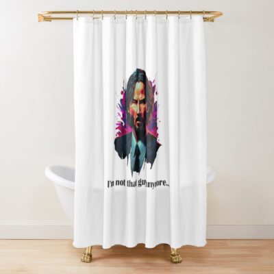 John Wick Not That Guy Shower Curtain