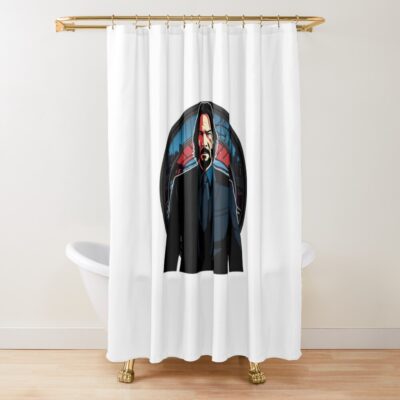 Wick S Bridge Pursuit Shower Curtain