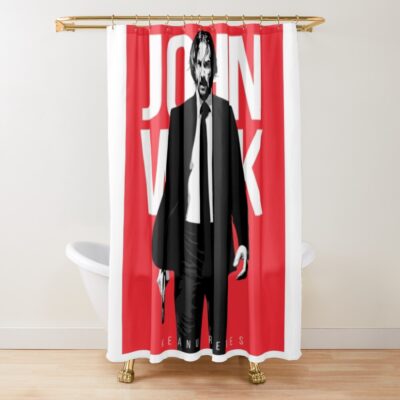 J Wick Brave 4 Shower Curtain