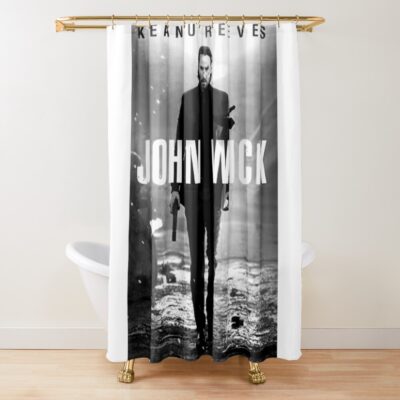 J Wick Brave 8 Shower Curtain