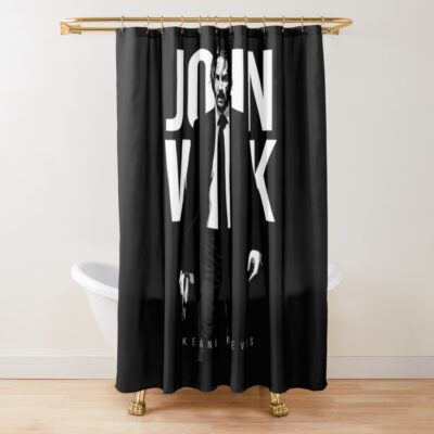 John Wick Shower Curtain