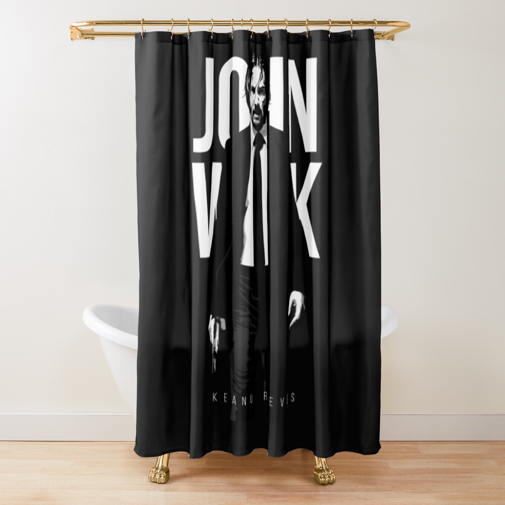 John Wick Shower Curtain