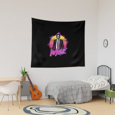 John Wick Retro Tapestry