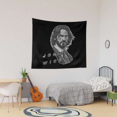 John Wick Tribute Tapestry