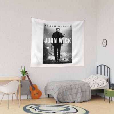J Wick Brave 8 Tapestry