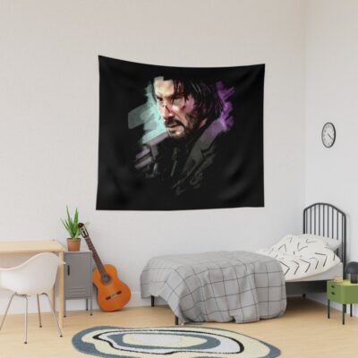 J Wick Brave 16 Tapestry