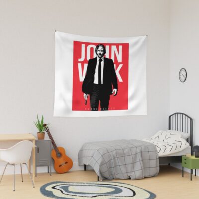 J Wick Brave 4 Tapestry