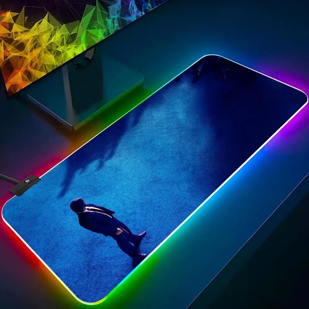 John WickS Rgb Mousepad Backlit Deskpad
